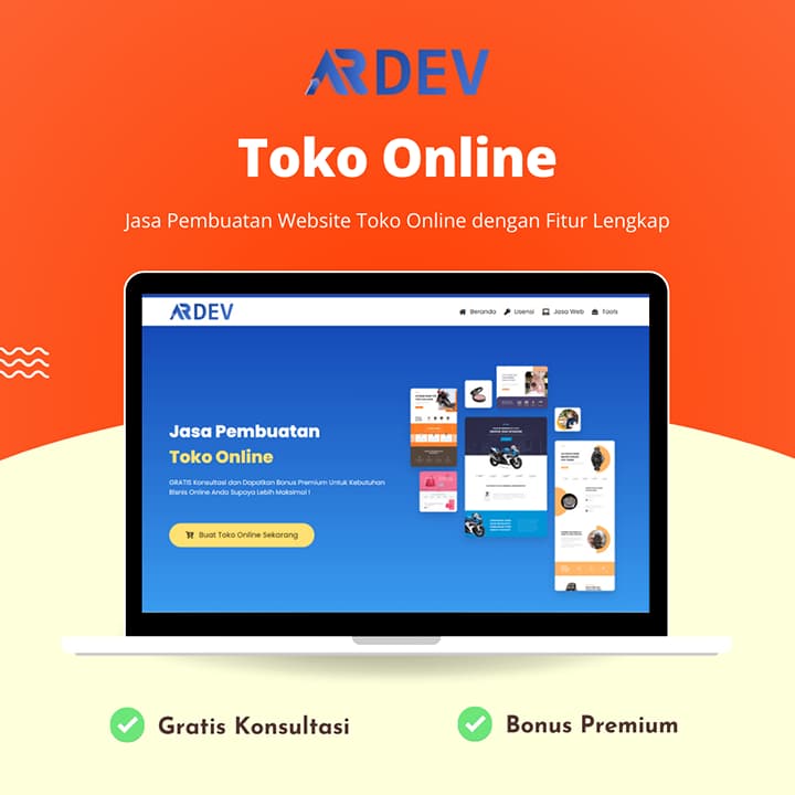 Jasa Pembuatan Toko Online