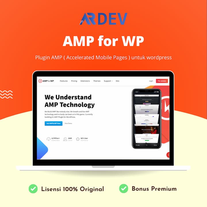 Jasa Install Plugin AMP for WP Pro