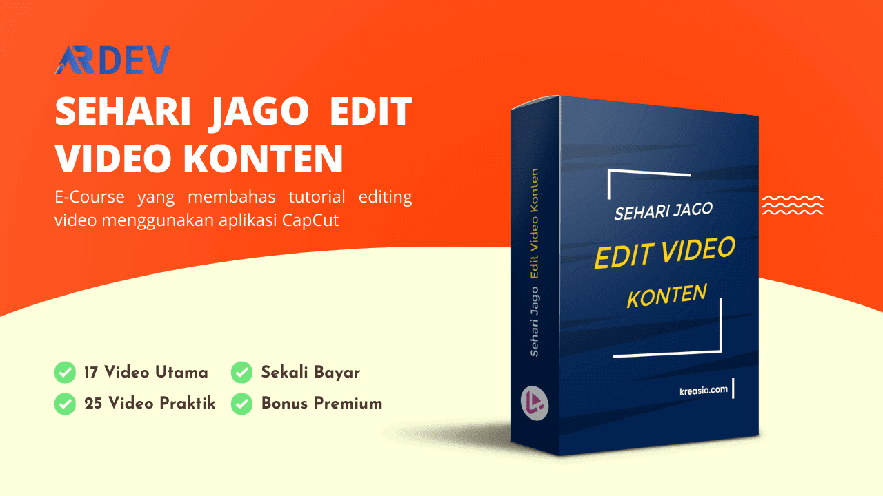 Thumbnail Sehari Jago Edit Video Konten
