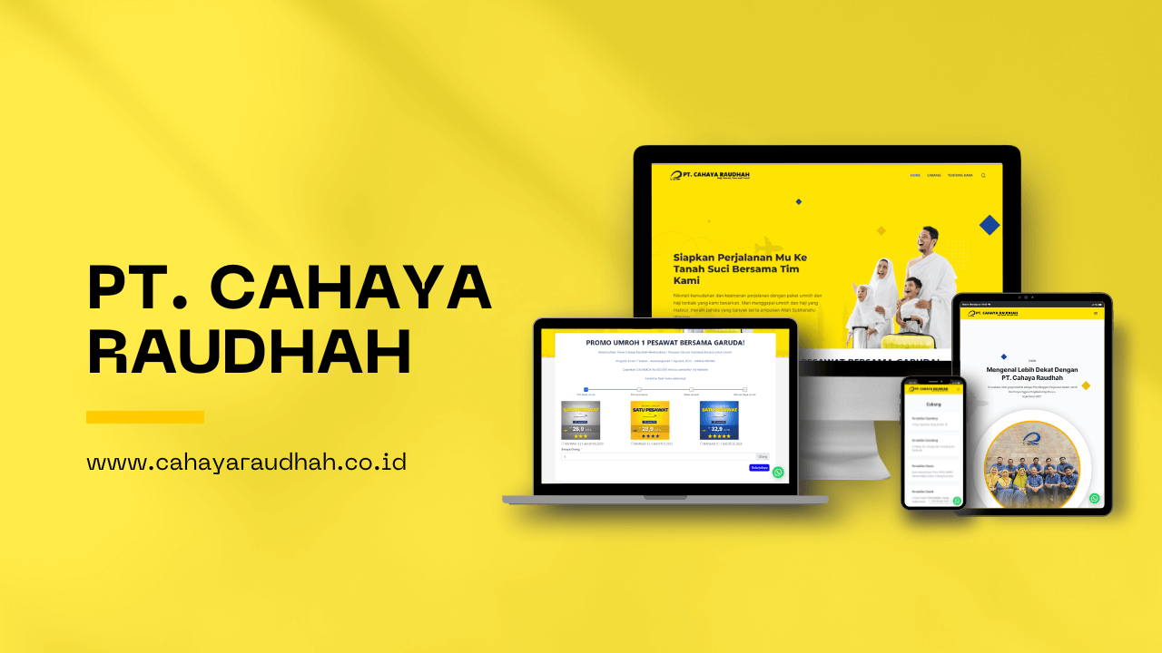 Portofolio cahayaraudhah.co .id